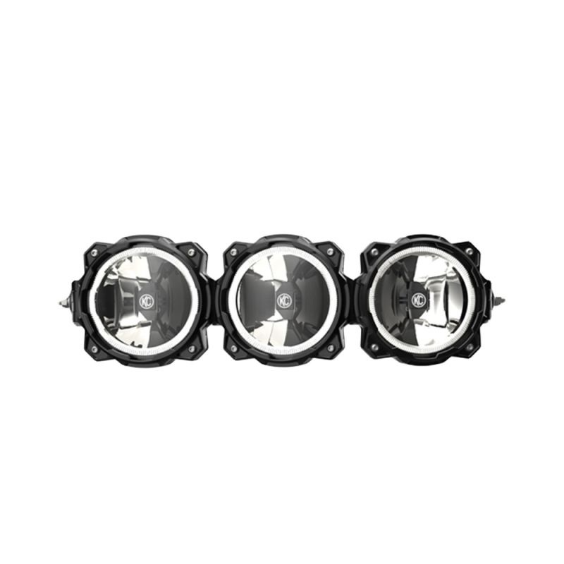 KC HiLiTES 20 PRO6 Gravity LED 3-Light – Light Bar System – 60W Combo Beam