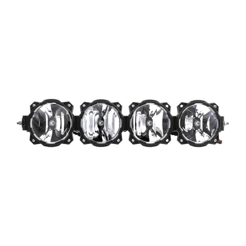 KC HiLiTES 26 PRO6 Gravity LED 4-Light  Light Bar System  80W Combo Beam