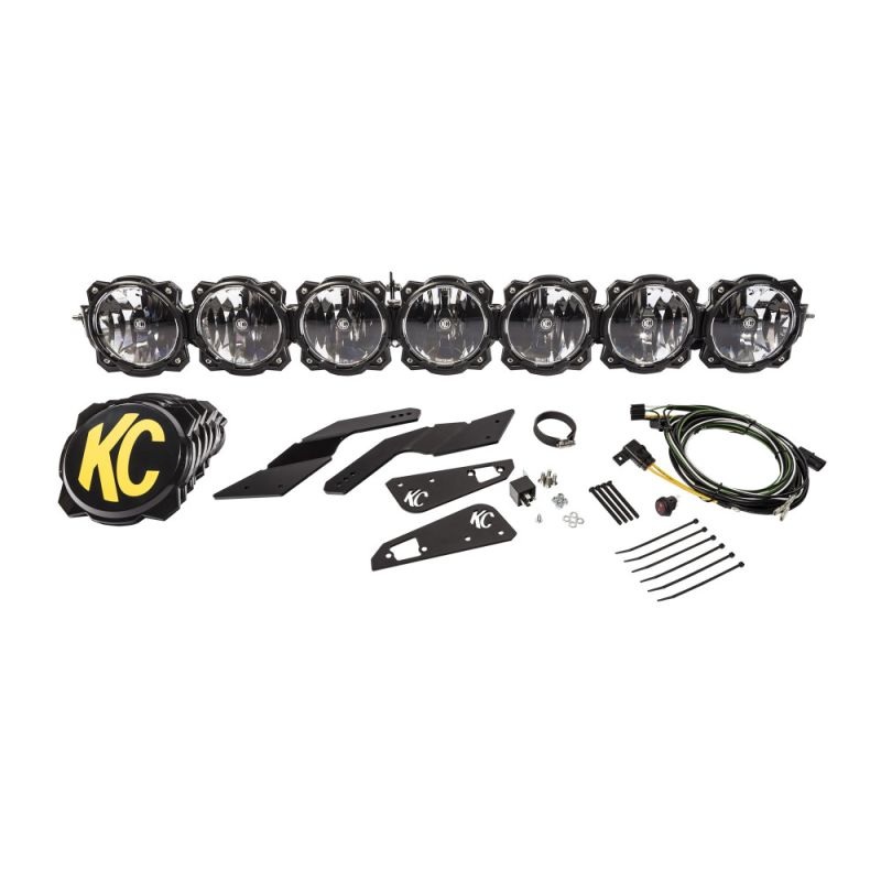 KC HiLiTES 45 PRO6 Gravity LED 7-Light – Light Bar System – 2017-2022 Can-Am Maverick X3