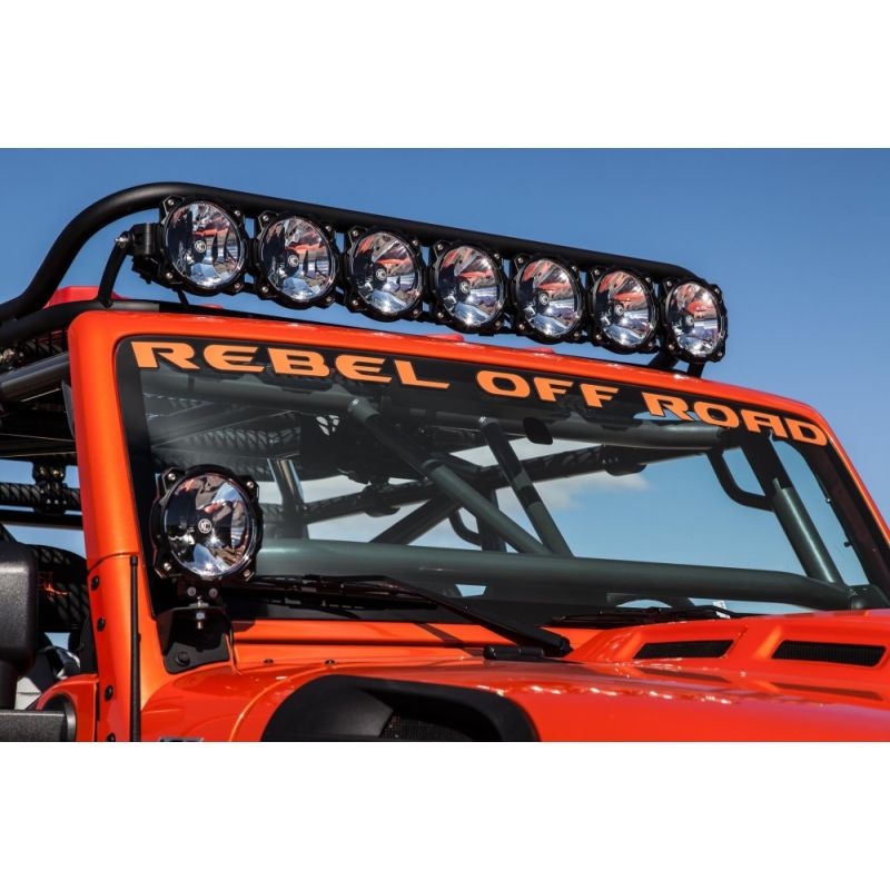 KC HiLiTES 50 PRO6 Gravity LED 8-Light – Light Bar System – 160W Combo Beam