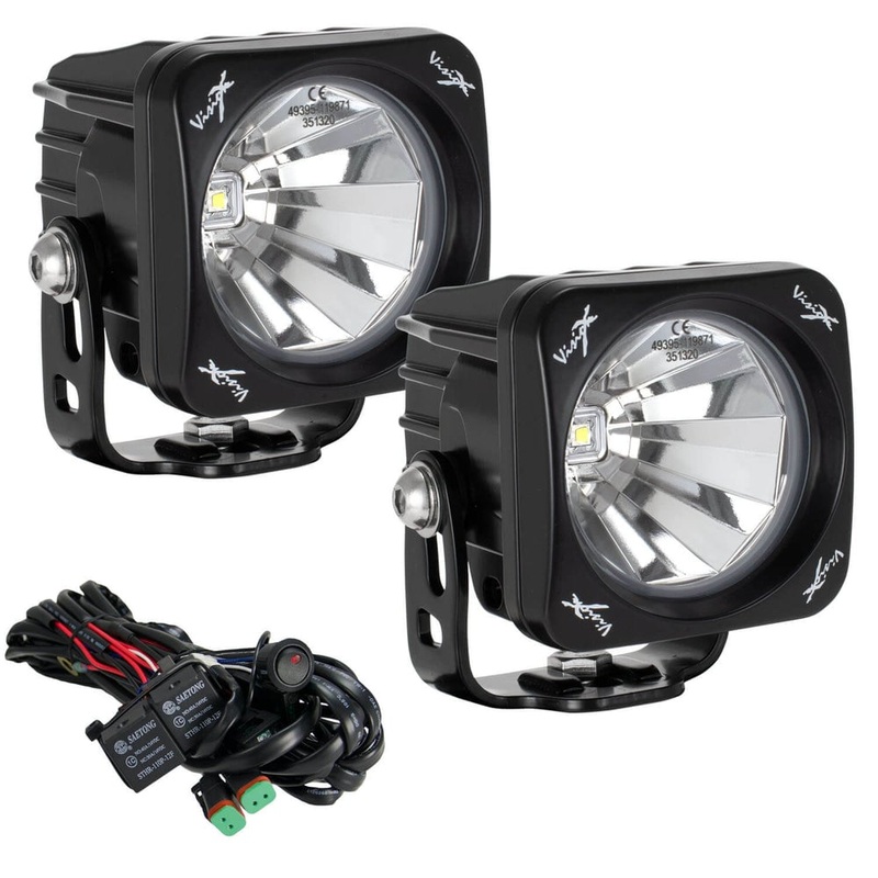 Vision X 3 Optimus Square 60 Beam LED Light Kit