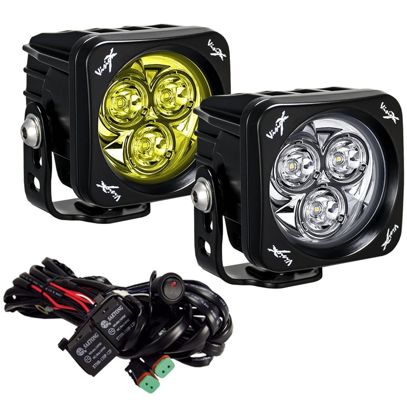 Vision X 3 Square CG2 Multi LED Light Cannon Kit