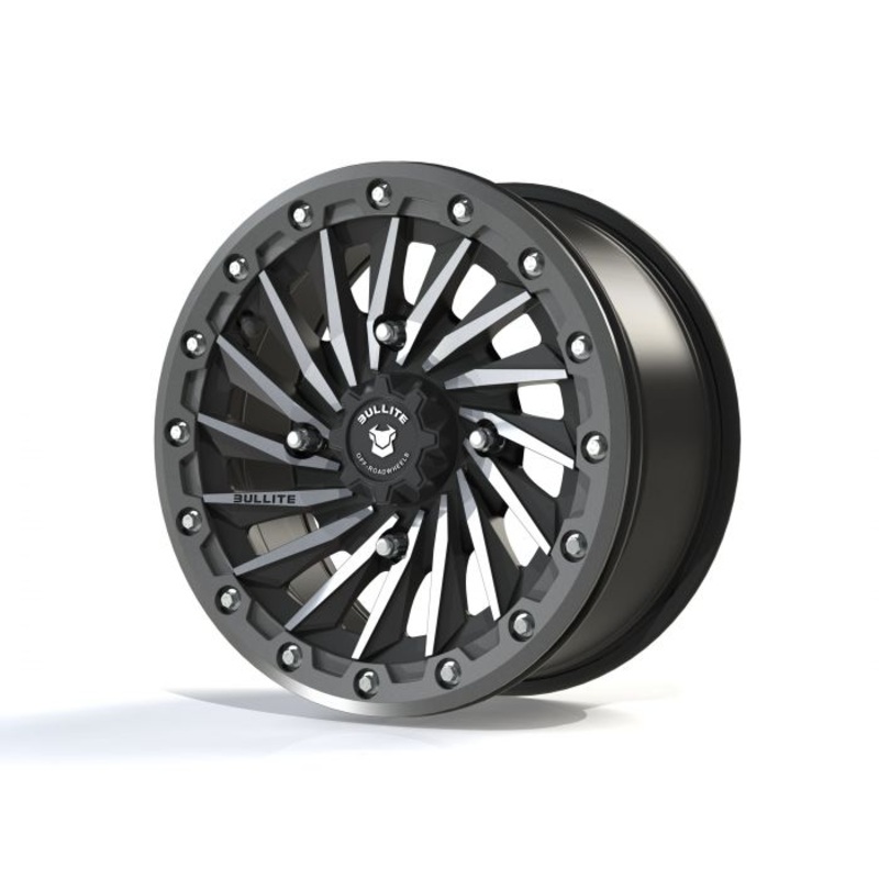Bullite BT-08 Blade Wheel – Black/Gun Metal