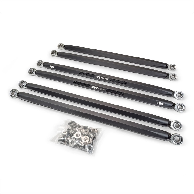DRT Can-Am X3 2017+ Billet Aluminum Hex Bar Radius Rod Kit – 72