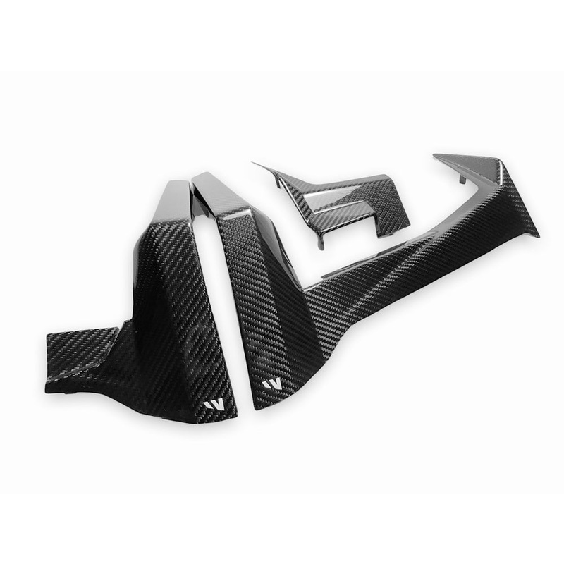 FourWerx ’20+ Polaris RZR Pro XP / Pro R Carbon Fiber 3pc Dash Trim Kit