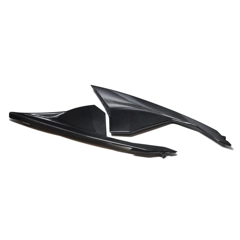 FourWerx Can-Am Maverick X3 Carbon Fiber Inner Hood Panel Set