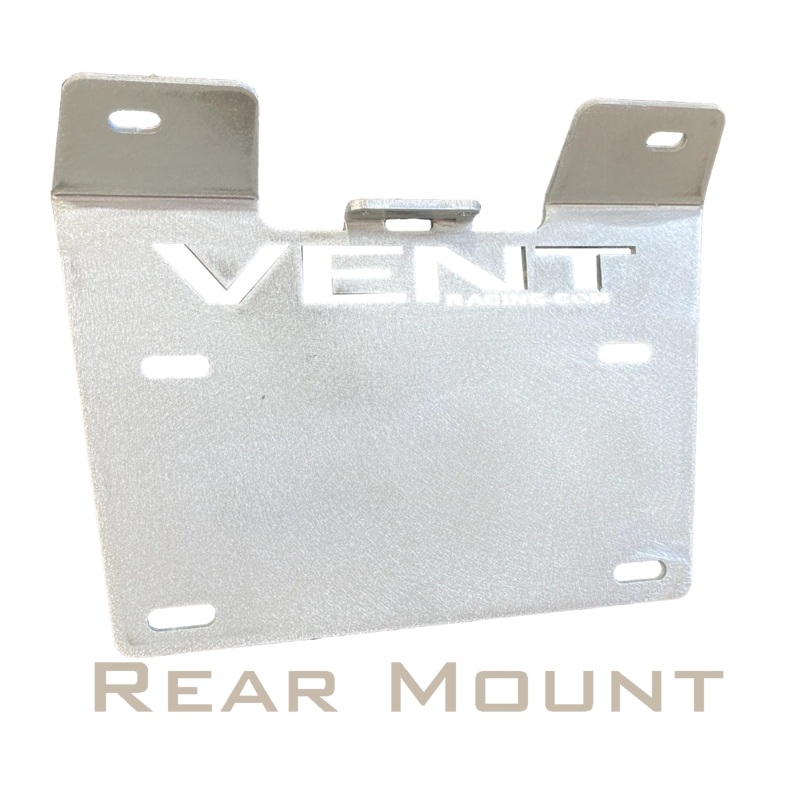 Vent Racing Rear Mount Pro XP / Turbo R License Plate Holder