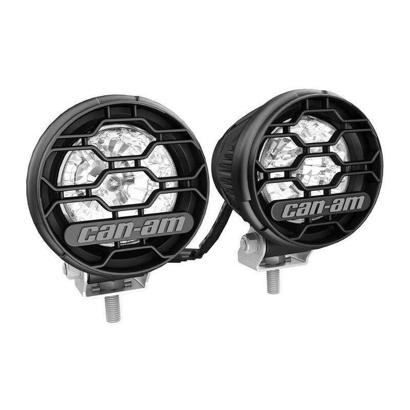 BRP Can-Am Maverick/Commander 4 in. (10 cm) Round LED Lights (2 X 25W)