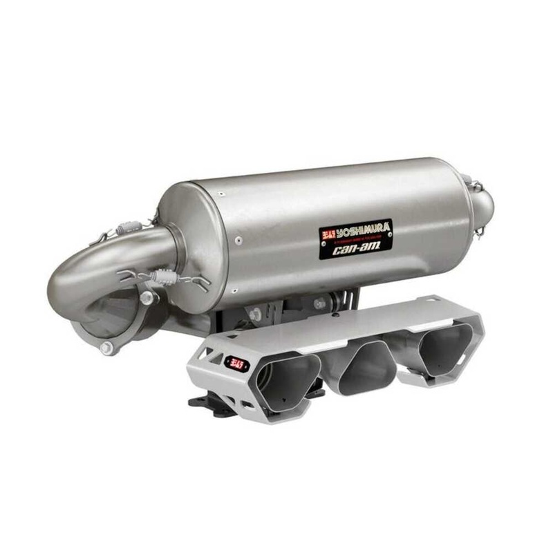 BRP Can-Am Maverick X3 In-Line Triple Yoshimura Slip-On Exhaust
