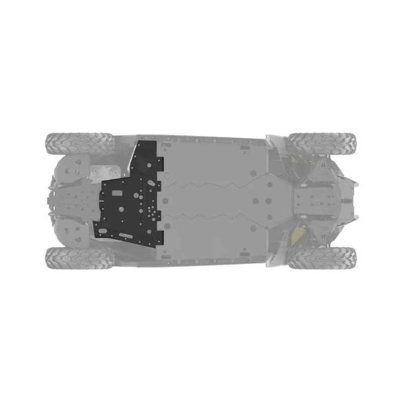 BRP Can-Am Commander Rear HMWPE Skid Plate