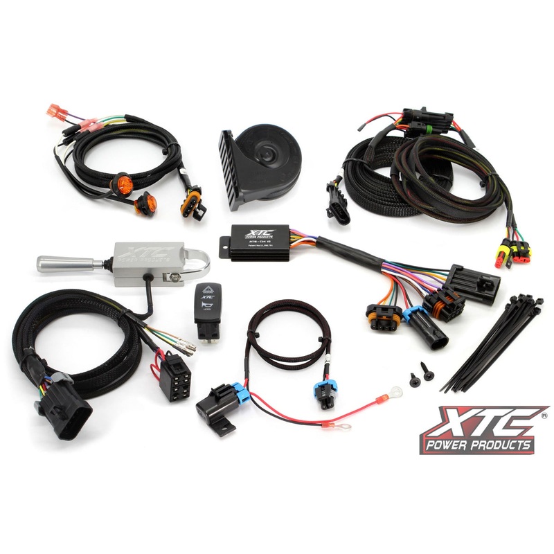 XTC Can-Am Defender Self-Canceling Turn Signal System with Billet Lever