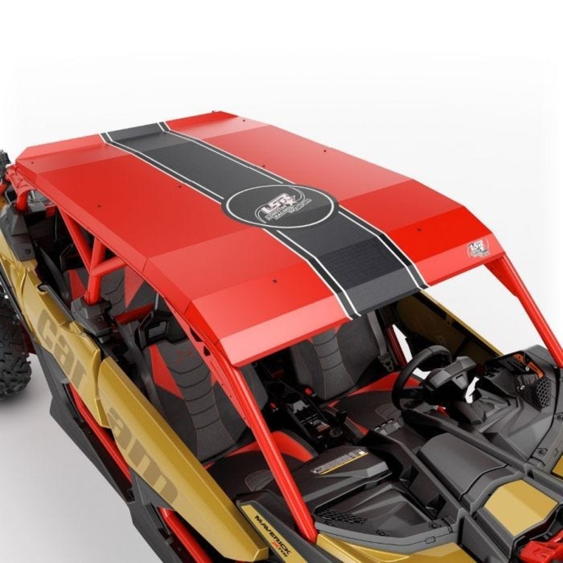 BRP Can-Am Maverick X3 Lonestar Racing Aluminum Roof – Red