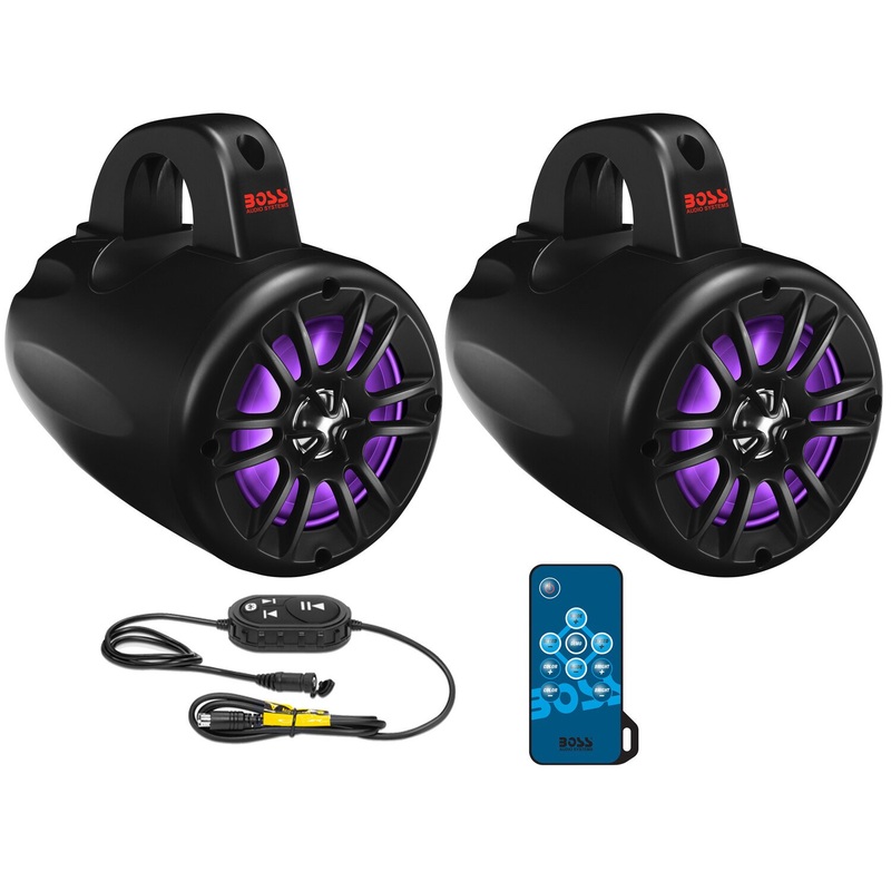 Boss Audio 4 Weatherproof Amplified Bluetooth Power Pod