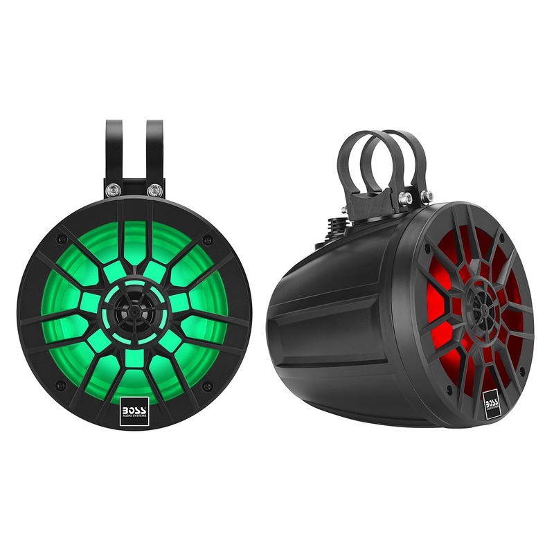 Boss Audio 6.5 Wake Tower With RGB With Built In Amp And BT (Pair)