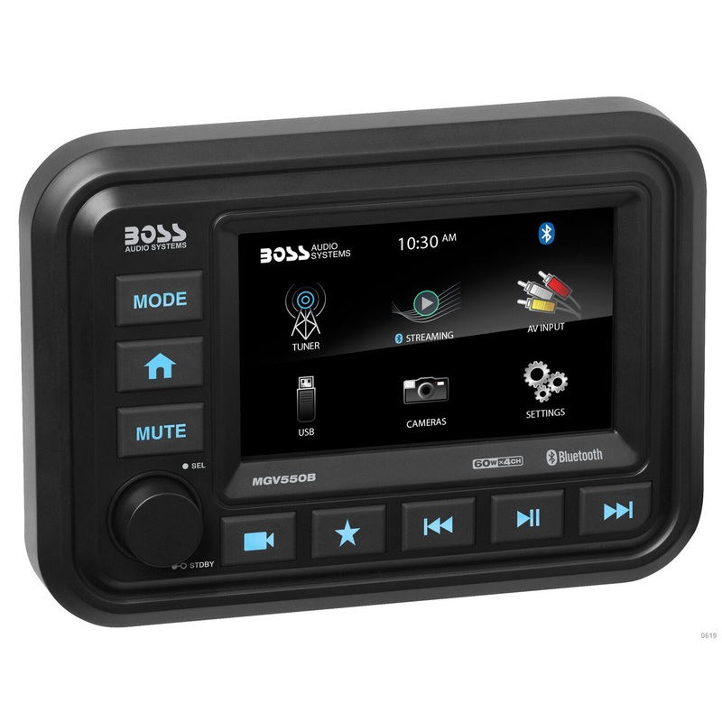Boss Audio Gauge MECH-LESS Multimedia Player (no CD/DVD) 5 Touchscreen