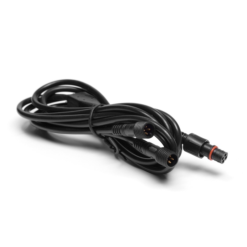 Boss Audio LED Whips Y-Adapter Allows Two Whips to Sync RGB Colors