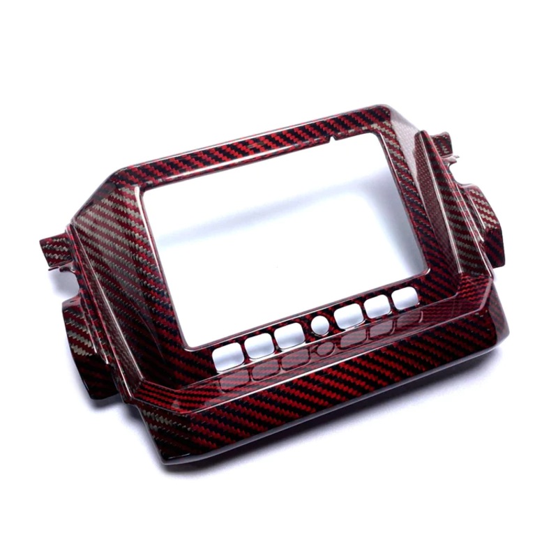 FourWerx 20+ Polaris RZR Pro XP/Pro R Red Weave Carbon Fiber Ride Command Surround