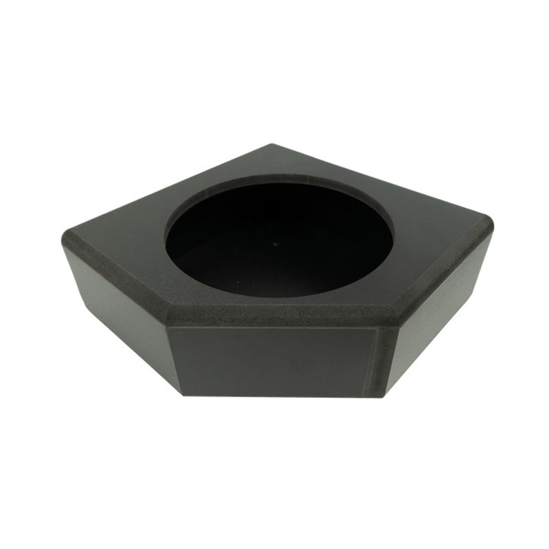 UTV Stereo ’17+ Can-Am X3 Rear Low-Profile Driver Side 10 Sub Box Enclosure Unloaded