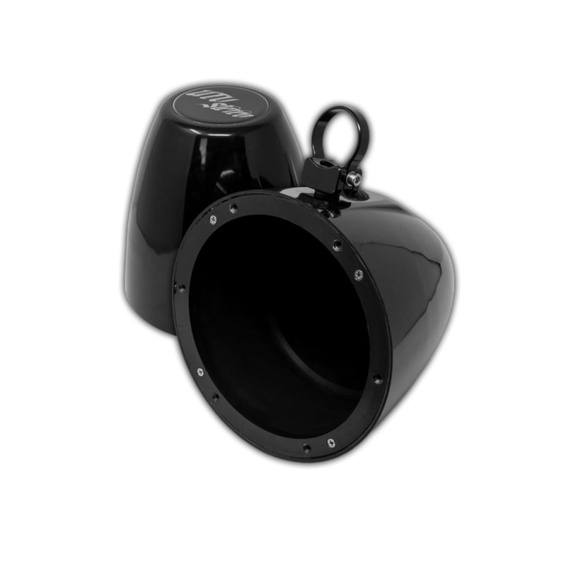 UTV Stereo 8 Cage Mount Pods Unloaded