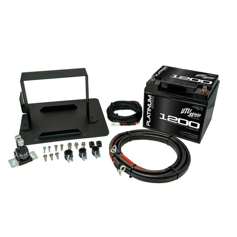 UTV Stereo Can-Am Defender 2ND Battery Kit