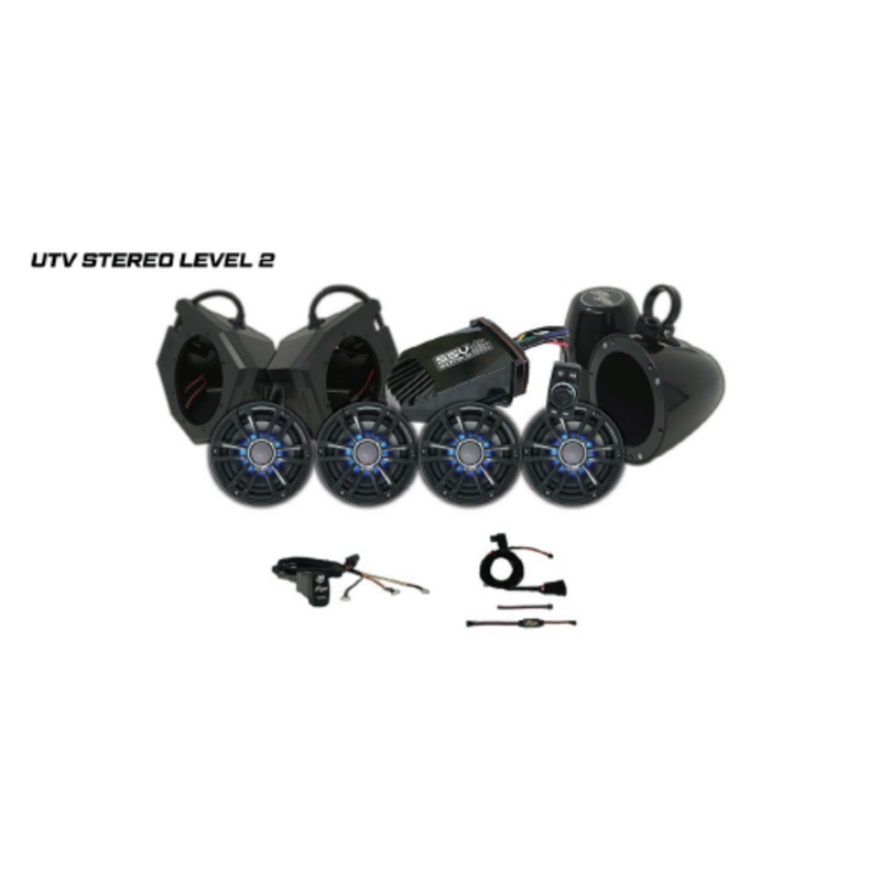 UTV Stereo Polaris RZR Level 2 Stereo System