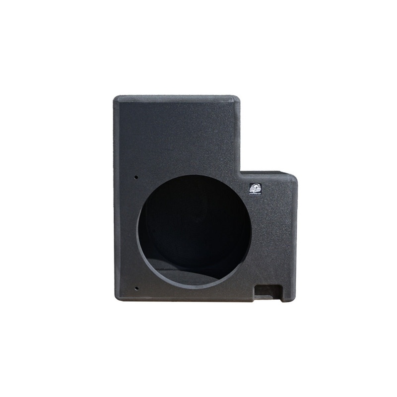 UTV Stereo Polaris RZR Pro Series 10 Rear Driver Subwoofer Enclosure