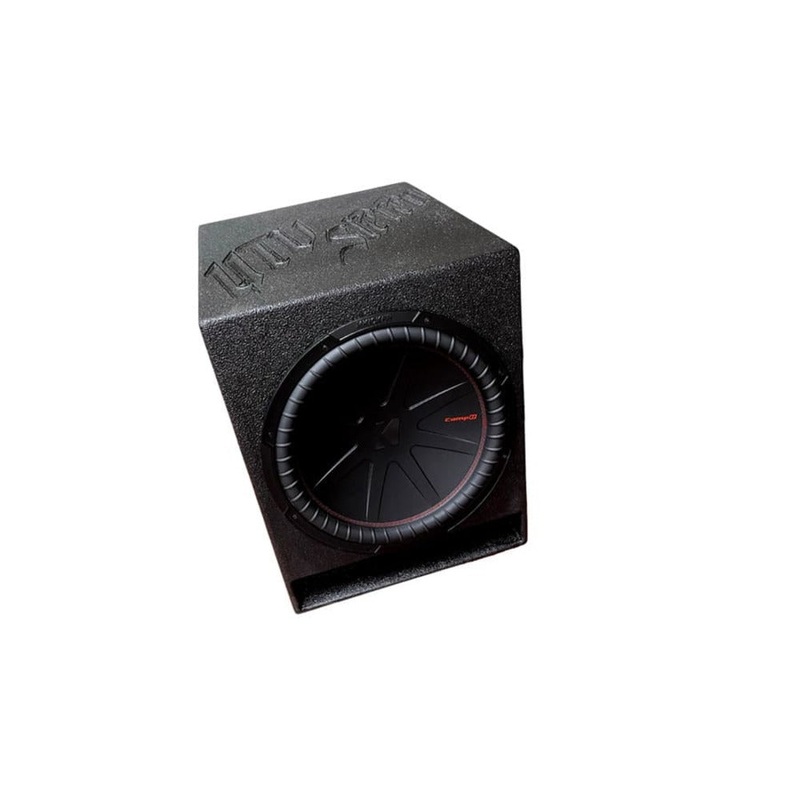 UTV Stereo Vented 15 Seat Replacement Enclosure & 15 Comp-R Kicker Subwoofer