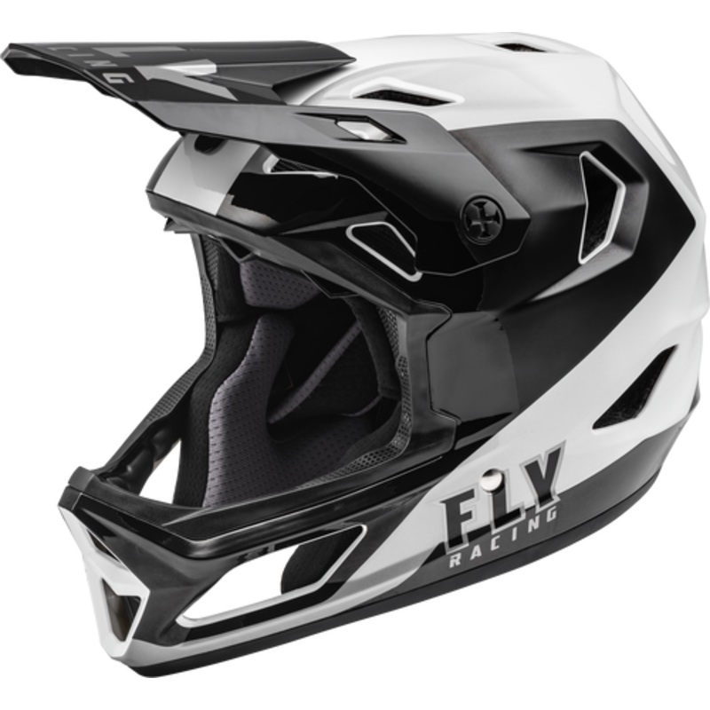 Fly Racing Rayce Helmet – Black/White