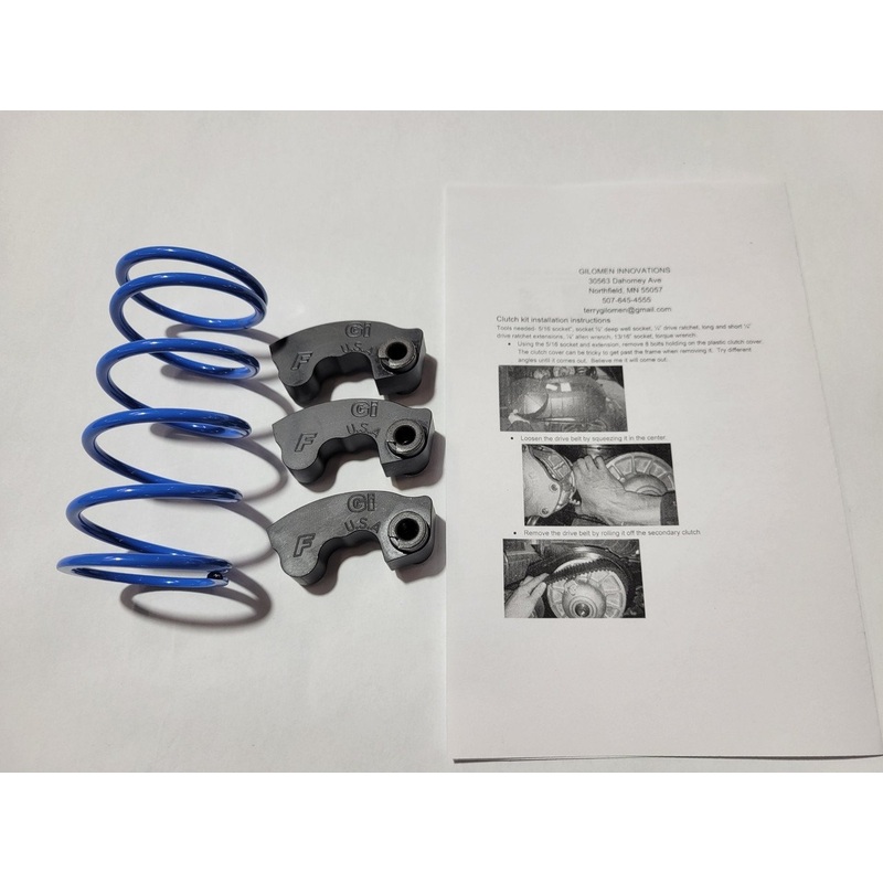 Gilomen Innovations Ranger 1000 SOHC Low RPM Fuel Saver Clutch Kit