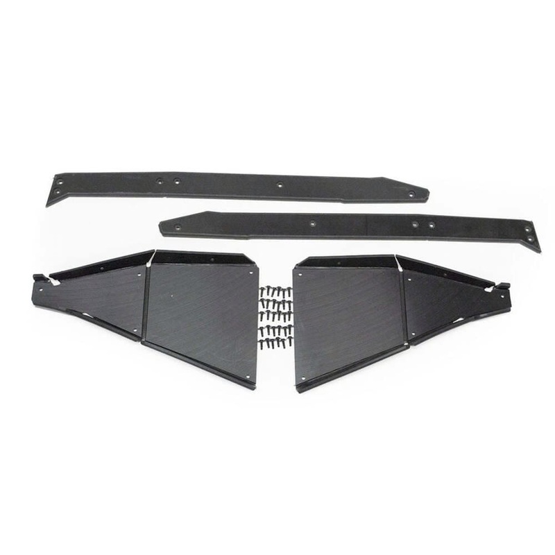 HCR Suspension Polaris RZR Turbo S Skid Plates