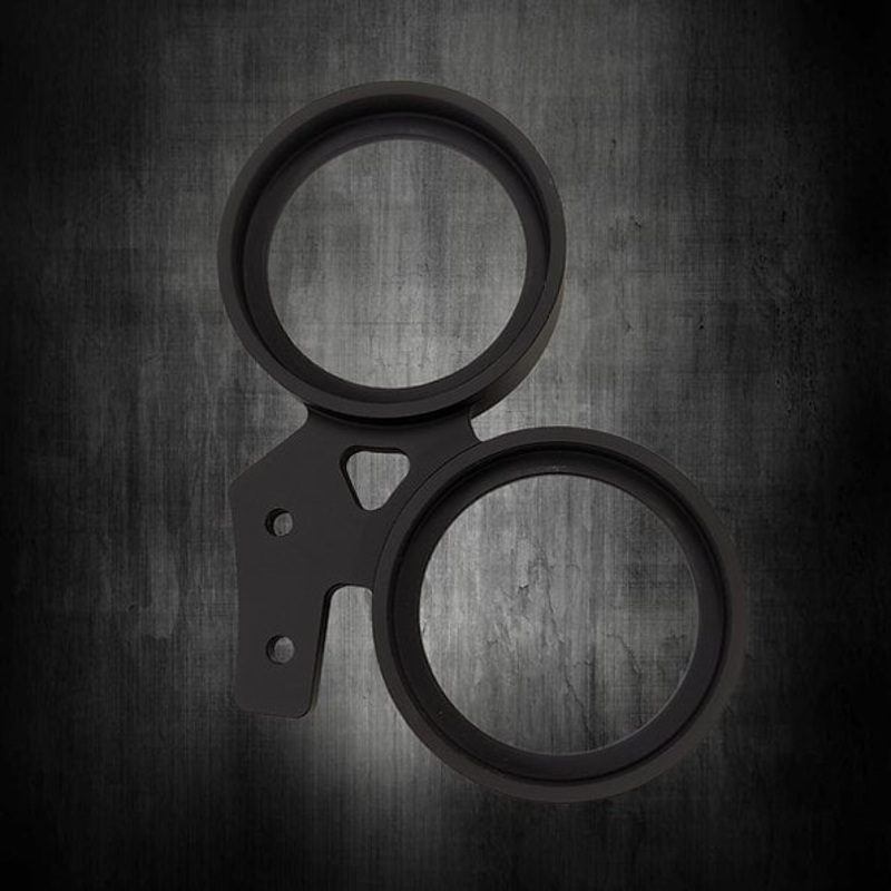 Evotech Motorsports Can-Am X3 Synergy Dual 2 Gauge Mount