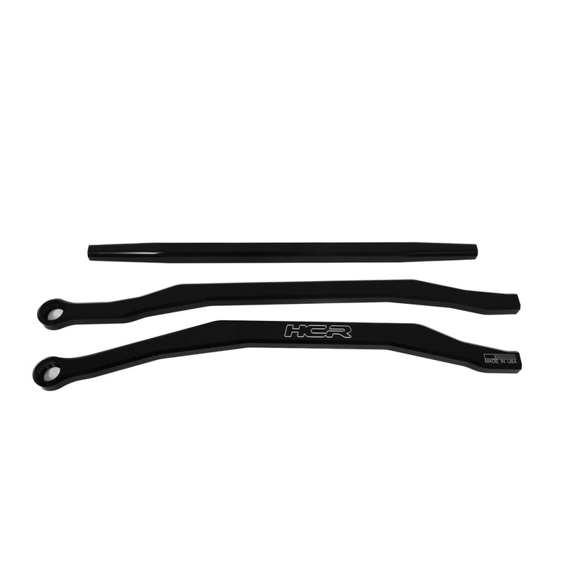 HCR Suspension Can-Am Maverick X3 72 Anodized Black High Clearance Billet Radius Rod Set