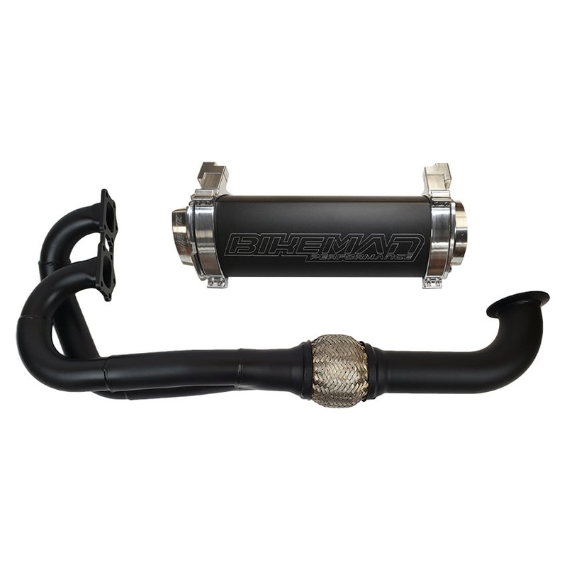 Bikeman Performance Polaris RZR RS1/XP 1000 Big MO Full Exhaust System – Ceramic Black