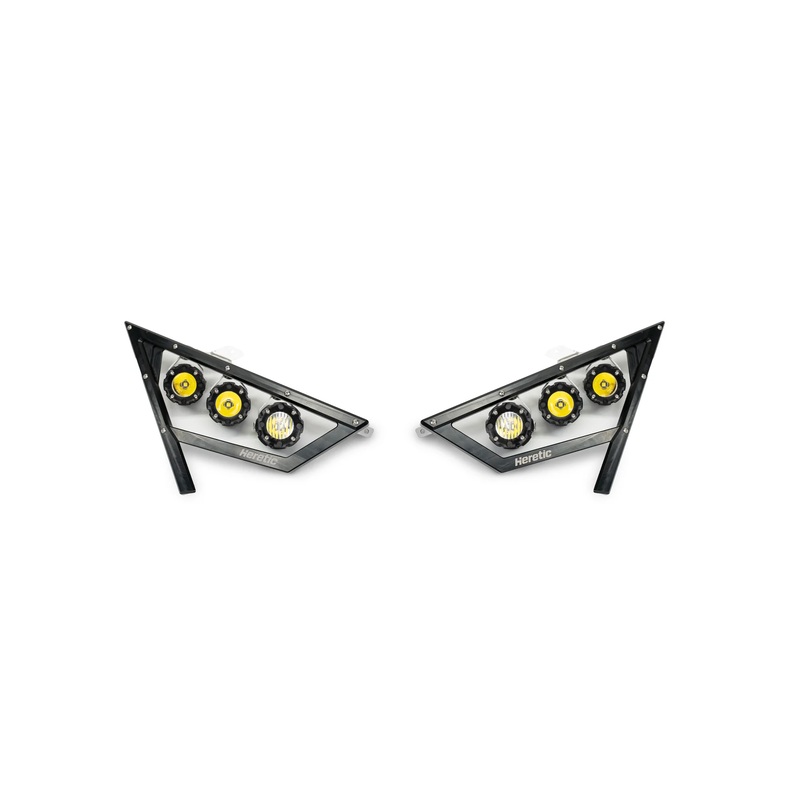 Heretic Studio Polaris RZR LED Headlights (Pro R / Turbo R / Pro XP)