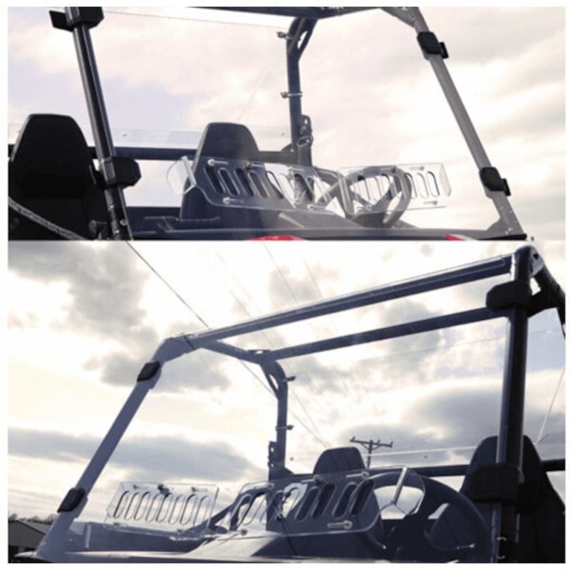 Falcon Ridge Polaris Ranger 150 Aero Vent Front Hard Coated Windshield