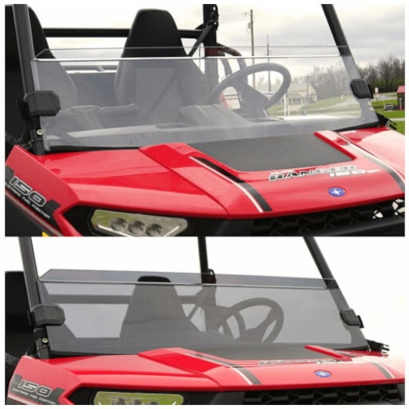 Falcon Ridge Polaris Ranger 150 Clear Half Front Windshield