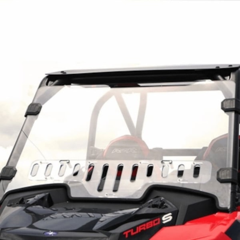 Falcon Ridge Polaris RZR XP Turbo S Aero Vent Front Hard Coated Windshield