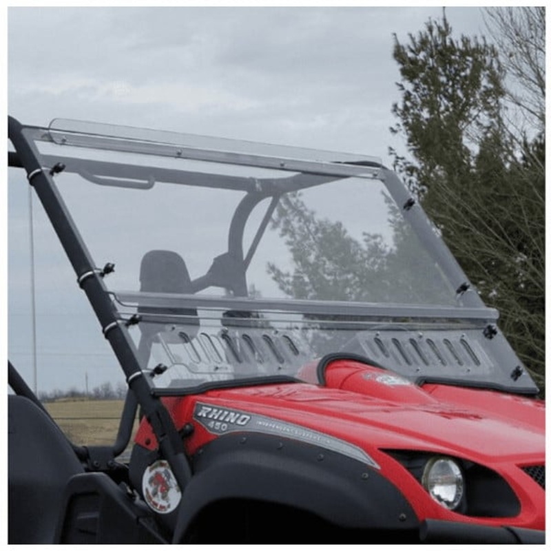Falcon Ridge Yamaha Rhino 450/660/700 Aero Vent Front Hard Coated Windshield