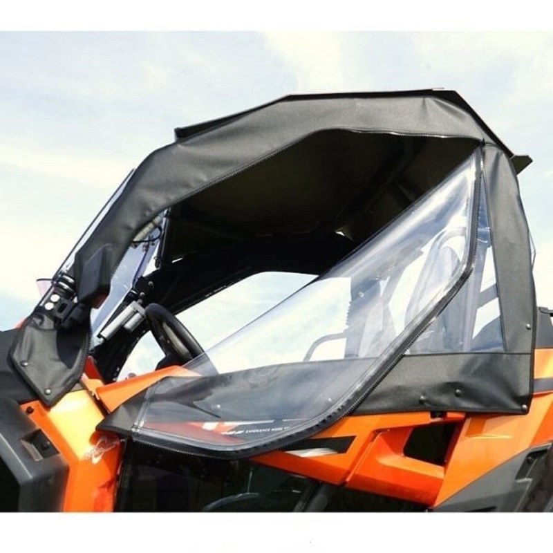Falcon Ridge CF Moto ZForce 800/800EX/1000 Upper Soft Doors & Rear Window With Zipper