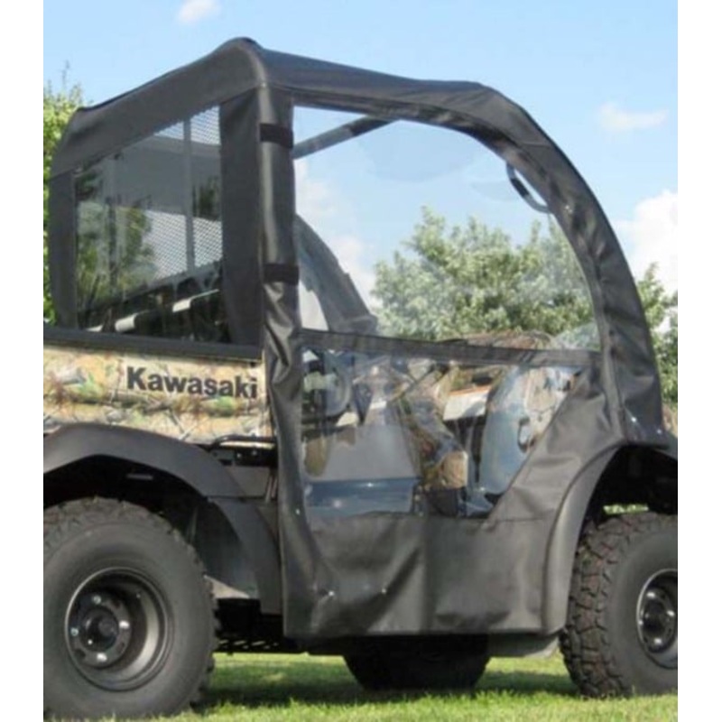 Falcon Ridge Kawasaki Mule SX Soft Doors and Rear Window