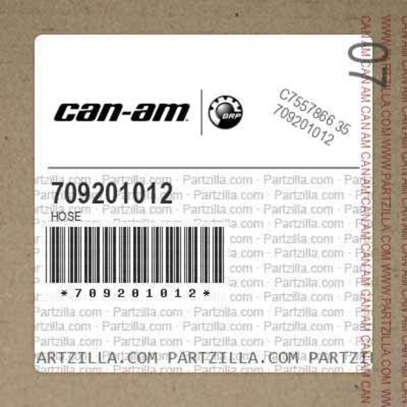 BRP OEM Can-Am Cooling System Hose – 709201012