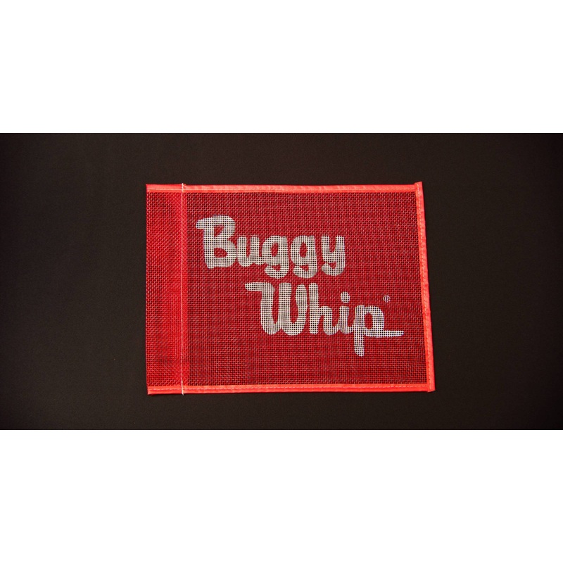 Buggy Whip Inc 10X12 Red Mesh Printed Flag