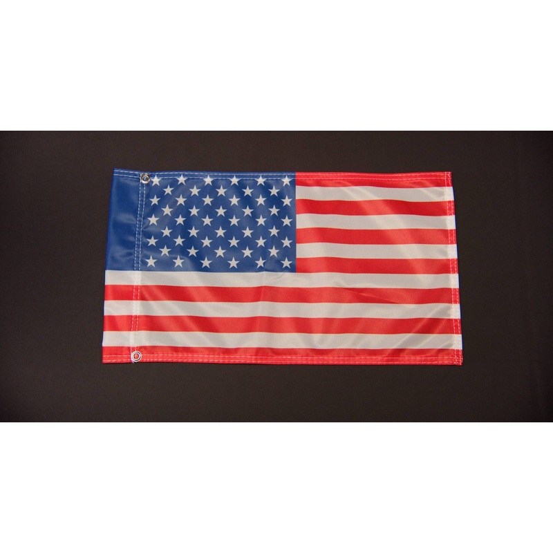 Buggy Whip Inc 3 X 5 FT USA Made American Flag – Right