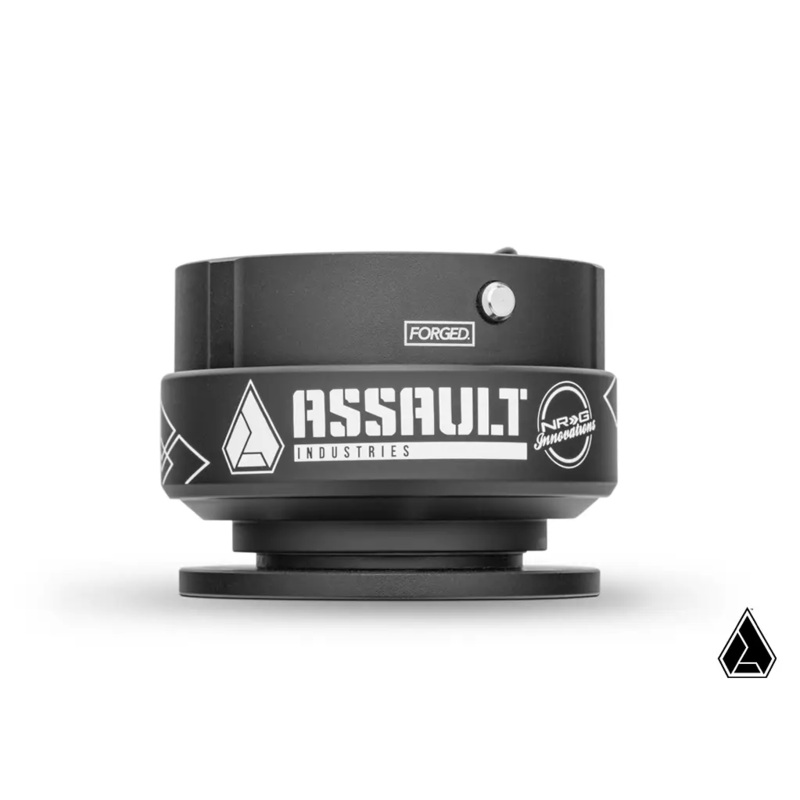 Assault Industries 6 Bolt Universal Quick Release Steering Wheel Adapter (Hub Not Included)