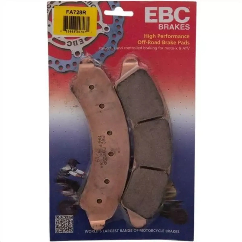 EBC High Performance Off-Road Sintered R Series Brake Pads – Polaris Turbo S – FA728R