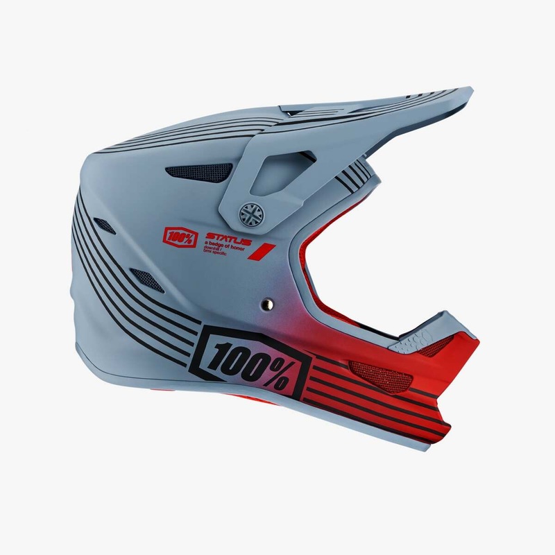100% Status Helmet – Caltec/Gray