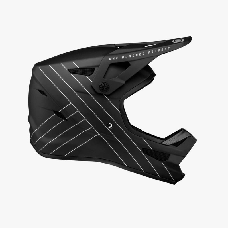 100% Status Youth Helmet – Black