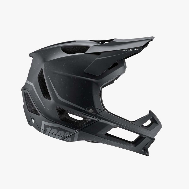 100% Trajecta Helmet with Fidlock – Black