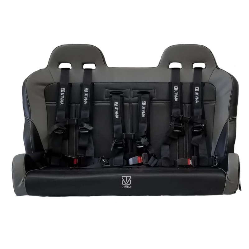 UTVMA ’12-’25 Kawasaki Teryx 4 Rear Bench Seat W/ Harnesses