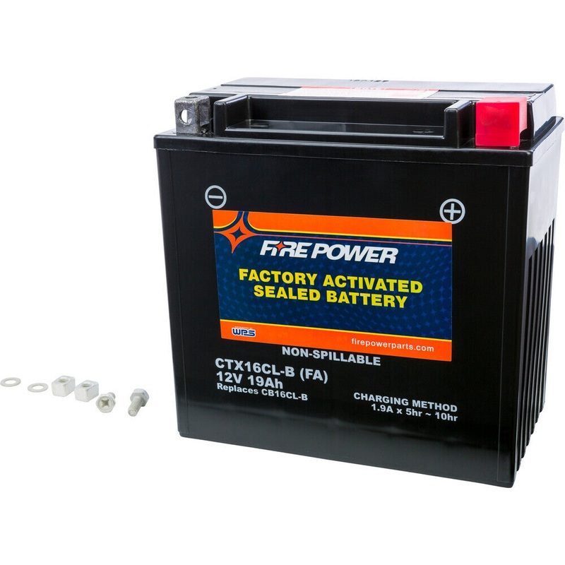 Fire Power Factory Activated Sealed Battery CT16CL-B-BS